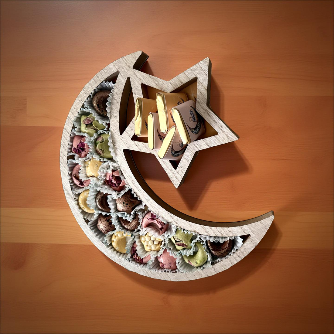 Chocolate Moon Plate