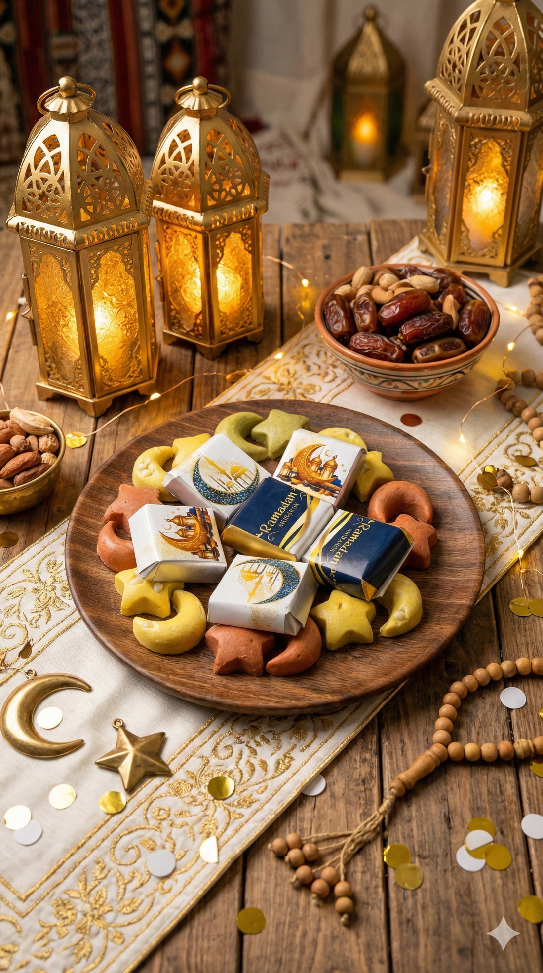 Personalized Chocolate Ramadan Plate